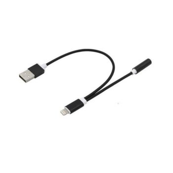 Lightning to USB and 3.5 mm