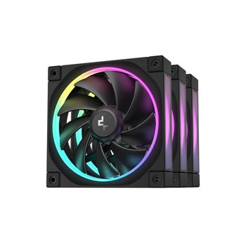 Вентилатор 120mm DeepCool FL12 Black RGB
