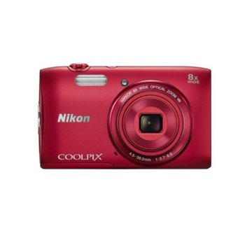 Nikon Coolpix S3600 Red