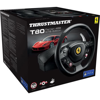 Волан с педали Thrustmaster T80 Ferrari 488 GTB