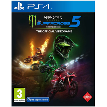 Игра за конзола Monster Energy Supercross - The Official Videogame 5, за PS4 | JAR Computers Supercross - The Official Videogame 5 (PS4)
