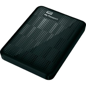 Твърд диск 320GB WD My Passport™ черен, 2.5" (6.35 cm), външен, 256bit криптиране, автоматичен "backup", USB3.0 (+захранване през USB), 2г гаранция | JAR Computers 320GB WD My Passport™ черен 2.5" външен