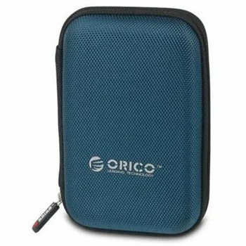 Калъф за външен диск Orico PHD-25-BL за 2.5" (6.35 cm) HDD/SSD, място за аксесоари, син | JAR Computers Orico PHD-25-BL