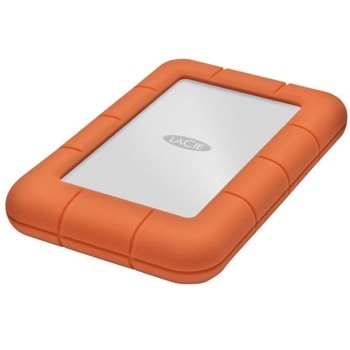 Твърд диск 2TB LaCie 9000298(сребристо-оранжев), външен, 2.5" (6.35 cm), USB 3.0 | JAR Computers LaCie 9000298