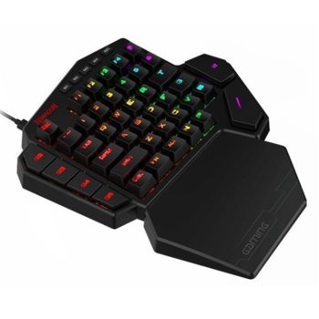 Клавиатура Redragon Diti K585RGB, гейминг, механична, RGB подсветка, USB, черна image
