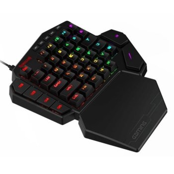 Клавиатура Redragon Diti K585RGB, гейминг, механична, RGB подсветка, USB, черна | JAR Computers Redragon Diti K585RGB-BK_VZ