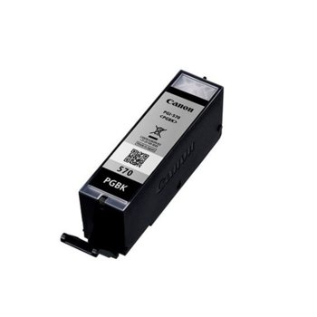 Касета ЗА CANON PIXMA MG-Series 5700/5750/5751/5752/5753/6800/6850/6851/6852/6853/7700/7750/7751/7752/7753/ TS-Serie 5055/6052/5050/5051/5052/6050/6051/8050/8051/8052/8053/9050/9051/9052/9055 - Black - PGI-570 PGBK - P№ 0372C001 - Заб.: 300p/15ml | JAR Computers Canon PGI-570 (0372C001AA) Pigment Black