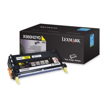 Laser Toner Lexmark for X560 - 10 000 pages Yellow