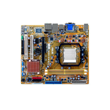 Дънна платка Asus M2N-CM DVI, GeForce 7025, AM2+ (up to 95W), DDR2, VGA+PCI-E, DVI (HDCP), SB7.1, Lan1000, SATA RAID 0,1,5,10, uATX, 3г. Гаранция | JAR Computers Asus M2N-CM DVI