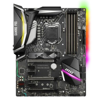 Дънна платка MSI Z370 GAMING PRO CARBON AC, Z370, LGA1151, DDR4, PCI-E(HDMI,DisplayPort)(CF&SLi), 6x SATA 6Gb/s, 2x M.2 Socket, 10x USB 3.1, 6x USB 2.0, ATX | JAR Computers MSI Z370 GAMING PRO CARBON AC