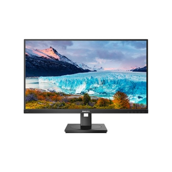Монитор Philips 273S1/00, 27" (68.58 cm) IPS панел, 75 Hz, FHD, 4 ms, 50 000 000 :1, 300 cd/m2, DisplayPort, HDMI, USB Type C, USB, LAN | JAR Computers Philips 273S1/00