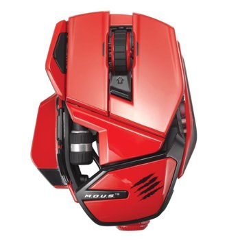 Mad Catz M.O.U.S. 9 Wireless - Red