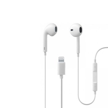Стерео Слушалки за Apple iPhone, Lightning вход, микрофон и бутони за регулиране на звука | JAR Computers Apple iPhone ear plugs