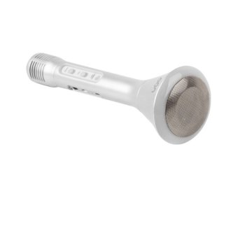uGo Karaoke microphone wireless, Silver