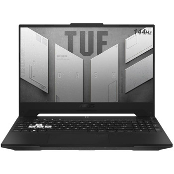 Лаптоп ASUS TUF Dash F15 FX517ZC-HN063 (90NR09L3-M006S0), десетядрен Intel Core i7-12650H 2.3/4.7GHz, 15.6" (39.62 cm) Full HD IPS 144Hz Anti-Glare Display & GeForce RTX 3050 4GB, (HDMI), 16GB DDR5, 512GB SSD, No OS, 2.0kg | JAR Computers ASUS TUF Dash F15 FX517ZC-HN063 90NR09L3-M006S0