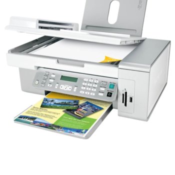 LexMark X5490, Printer/Scan/Copier/Fax, Flat, 4800x1200 dpi, 25/18 ppm, USB | JAR Computers LexMark X5490