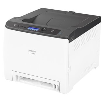 Лазерен принтер Ricoh P C300W RICOH-LJ-PC300W, цветен, 2400 x 1200 dpi, 25 стр/мин, Wi-Fi LAN1000, USB 2.0, А4 | JAR Computers RICOH P C300W RICOH-LJ-PC300W