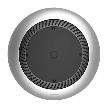 Безжично зарядно Baseus Whirlwind Wireless Charger (CCALL-XU0S), от USB C(ж) към безжично зареждане, сребристо | JAR Computers Baseus Whirlwind Wireless Charger CCALL-XU0S
