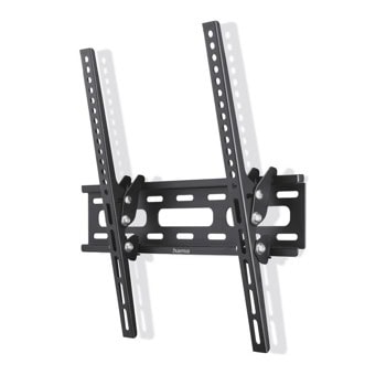 Стойка за телевизор Hama 220808, за стена, за екрани от 32" до 75", VESA до 400x400, до 40 кг, черна | JAR Computers Стойка за телевизор Hama 220808