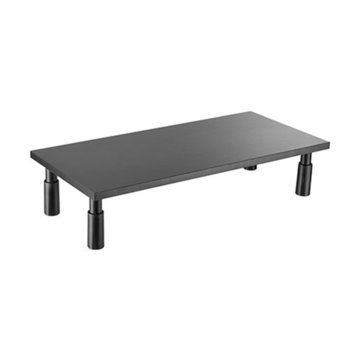 Поставка за монитор Lumi STB-115, за плот, размери 600 x 280 x 140mm, до 10кг., черна | JAR Computers Lumi STB-115