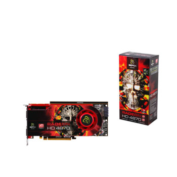 Видео карта ATi HD4870, 1GB XFX "xXx Edition" HD-487A-ZDDC, PCI-E, DDR5, 256bit, 2xDVI, TV Out, BULK | JAR Computers ATi HD4870