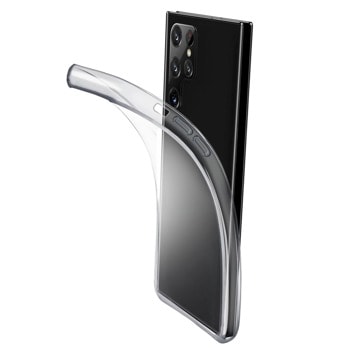 Калъф за Samsung Galaxy S22 Ultra, гумен, Cellularline Fine, прозрачен | JAR Computers Cellularline Fine for Samsung Galaxy S22 Ultra