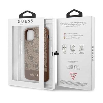Guess 4G Stripe Leather GUHCN65G4GLBR