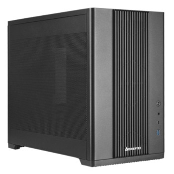 Кутия Chieftec UNI Mesh Chassis, Mini-ITX/mATX, 1x USB 3.2 Gen 1 Type-C, черна, без захранване | JAR Computers Chieftec UNI Mesh Chassis BX-10B-M-OP