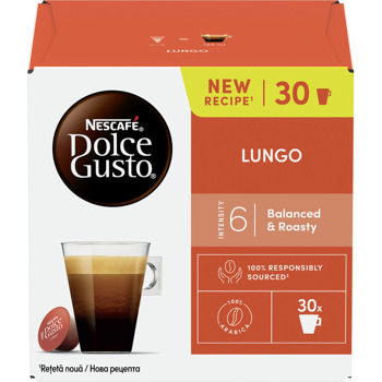 Кафе капсули NESCAFE DOLCE GUSTO Lungo, 30 напитки | JAR Computers NESCAFE DOLCE GUSTO Lungo 30 кафе напитки