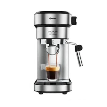 Кафемашина еспресо Cecotec Cafelizzia 790 Steel, 1350W, 20 bar, капацитет на резервоара за вода 1.2л., светлинен индикатор, Thermoblock, инокс | JAR Computers Cecotec Cafelizzia 790 Steel TA19118