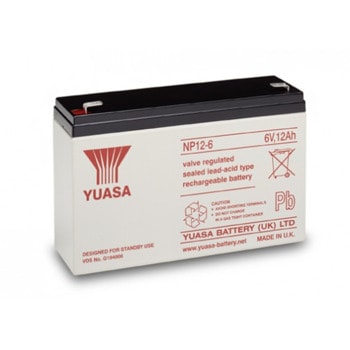 Акумулаторна батерия Yuasa NP12-6, 6V, 12Ah, VRLA image