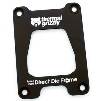 Планка за монтаж на охладител Thermal Grizzly Ryzen 7000 Direct Die Frame, съвместима само със серия Ryzen 7000 без 7000X3D, за директно охлаждане | JAR Computers Thermal Grizzly Ryzen 7000 Direct Die Frame