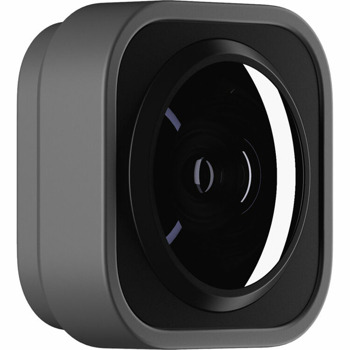 Обектив GoPro Max Lens Mod (ADWAL-001), съвместим с GoPro HERO9/HERO10, надгражда камерата с Max HyperSmooth стабилизация за заснемане на видео до 2.7K@60fps, увеличава зрителното поле до 155° image