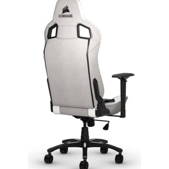 corsair t3 rush fabric grey/white | JAR Computers corsair t3 rush fabric grey/white