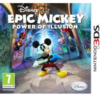 Игра за конзола Epic Mickey The Power of Illusion, за 3DS | JAR Computers Epic Mickey The Power of Illusion