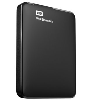 Твърд диск 1TB WD Elements, външен, 2.5" (6.35 cm), USB3.0 | JAR Computers 1TB WD Elements USB 3.0 WDBUZG0010BBK