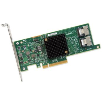 PCI-E x8, LSI SAS 9207-8i SGL, SAS 8ch | JAR Computers LSI 9207-8i SGL LSI00301