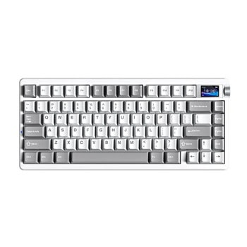 клавиатура aula nova 75 white