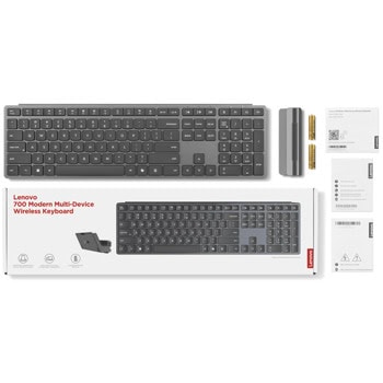 Lenovo 700 Modern Multi-Device Wireless Keyboard | JAR Computers Lenovo 700 Modern Multi-Device Wireless Keyboard