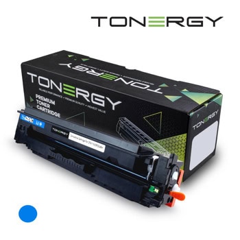 Тонер касета за HP Color LaserJet Pro M 450 Series/MFP M 377dw/MFP M 477 Series, Canon i-SENSYS LBP-650 Series/MF 730 Series - Cyan - CRG046H-C - Tonergy - Неоригинална, заб.: 5000 брой копия, с чип | JAR Computers Тонер касета за HP & Canon CRG046H-C