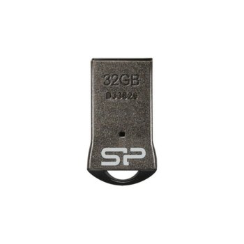 Памет 32GB USB Flash Drive, Silicon Power Touch T01, черна, USB 2.0 | JAR Computers 32GB Silicon Power Touch T01 SP032GBUF2T01V1K