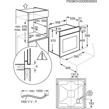 Electrolux EOH3C00BX EOH3C00BX