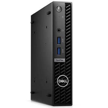 Настолен компютър Dell OptiPlex Micro 7010 (N013O7010MFFEMEA_VP_UBU), четиринадесетядрен Intel Core i5-13500T 1.6/4.6GHz, 16GB DDR4, 512GB SSD NVMe, 4x USB 3.2 Gen 1, Linux | JAR Computers Dell OptiPlex Micro 7010 N013O7010MFFEMEA_VP_UBU