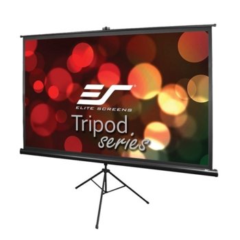 Екран Elite Screens T92UWH, на стойка, Black, 2032 x 1143 мм, 92" (233.7 cm), 16:9 | JAR Computers Elite Screens T92UWH
