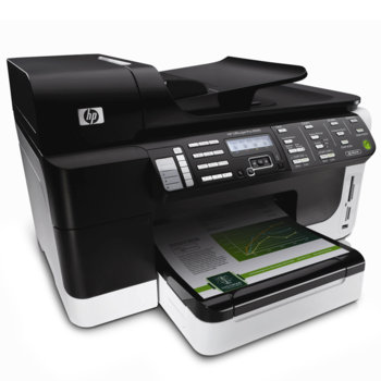 HP OfficeJet Pro 8500, цветен мастилен принтер/копир/скенер/факс, 4800x1200dpi, 35/34стр/мин, 64MB, Lan & USB, 1 г. | JAR Computers HP OfficeJet Pro 8500