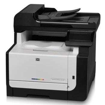 HP Color LJ CM1415fnw, цветен лазерен принтер/копир/скенер/факс, 600x600dpi, 12/8 стр/мин, ADF, 160МB, WiFi 802.11b/g/n & Lan, USB, 1 г. | JAR Computers HP Color LJ CM1415fnw