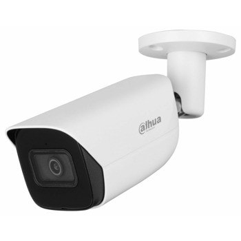 IP камера Dahua IPC-HFW3842E-AS-0360B, насочена "bullet" камера, 8Mpix(3840x2160@30fps), 2.8mm обектив, H.265+/H.265/H.264+/H.264/H.264H/H.264B/MJPEG, IR осветеност (до 30 метра), външна IP67, PoE, microSD до 256GB, микрофон | JAR Computers Dahua IPC-HFW3842E-AS-0360B