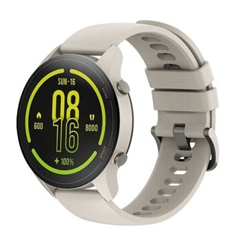Смарт часовник Xiaomi Mi Watch, 1.39" (3.53 см) AMOLED сензорен дисплей, Fitness Tracking, 5ATM, Bluetooth, Wi-Fi, бял image