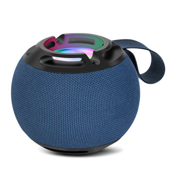 Тонколона Kisonli G5 Plus, 1.0, 10W, Bluetooth, USB, AUX, синя, слот за SD карта, RGB подсветка | JAR Computers Тонколона Kisonli G5 Plus Blue 22267