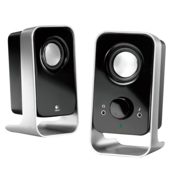 Тонколони Logitech LS11, 2.0, 3W, 3.5mm jack, черни | JAR Computers 2 Logitech LS11
